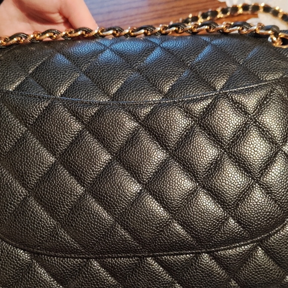 Chanel caviar jumbo double flap - Picture 9 of 17